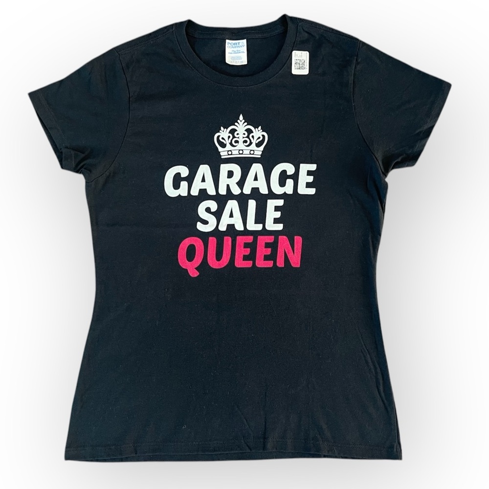 NWT Garage Sale Queen T-Shirt